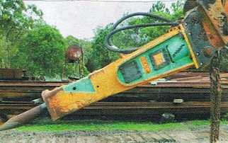 Hydraulic Rock Hammers Earth Moving Equpiment For Sale Rochedale QLD 