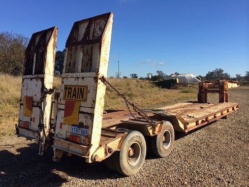 Tandem Low Loader Trailer for sale Qld