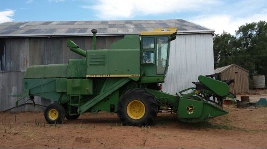 John Deere 955 Rice Header Farm Machinery for sale NSW Barham