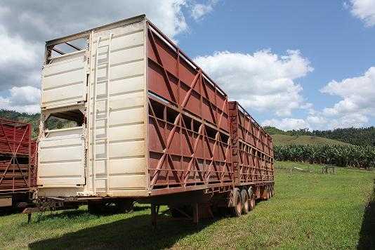 Trailers for sale QLD Dickinson&#039;s B Double Stock Crate Set