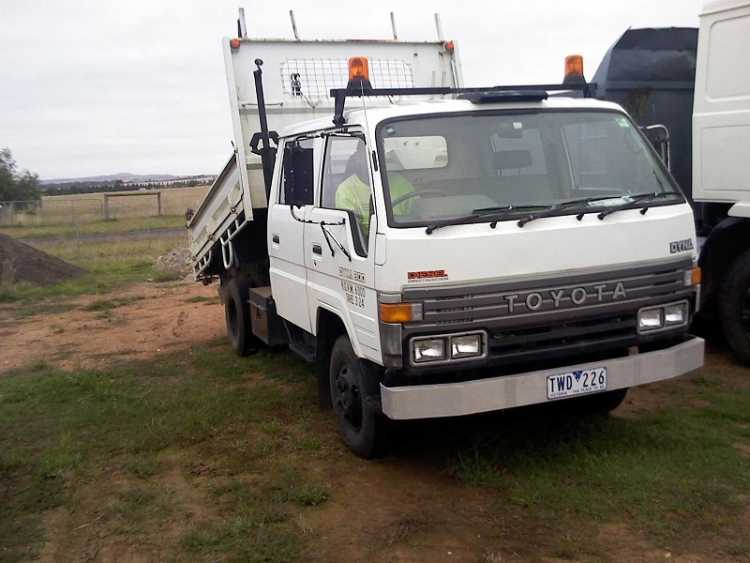Toyota Dyna Tipper Truck for sale Vic Melton
