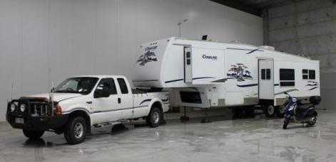 Keystone Cougar Fifth Wheeler Caravan and F250 Truck for sale Qld North Lakes 