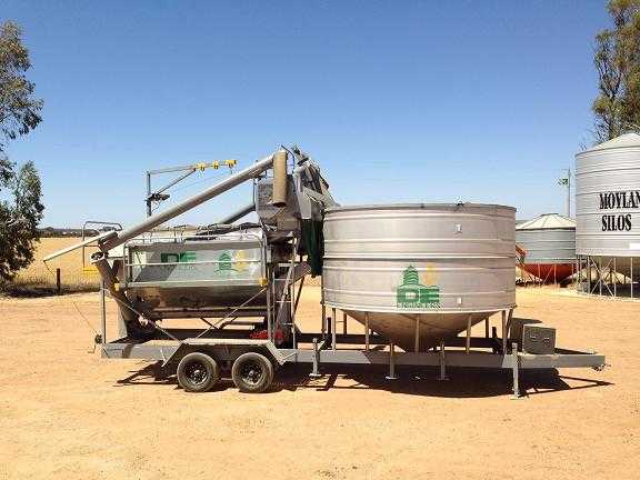 De Engineers Seed Cleaner Farm Machinery sales WA