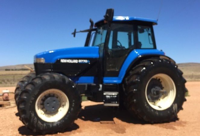 Tractor New Holland 8770A Farm Machinery for sale SA