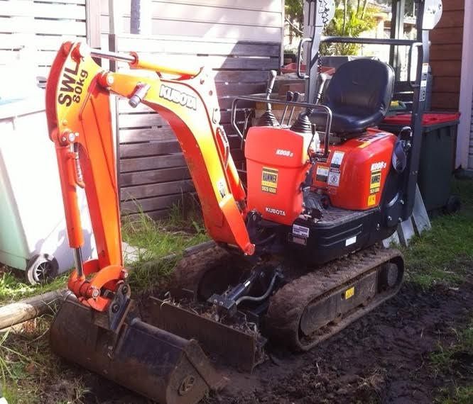 Carter Wesco Trailer - Kubota K008-3 2014 Excavator for sale NSW 