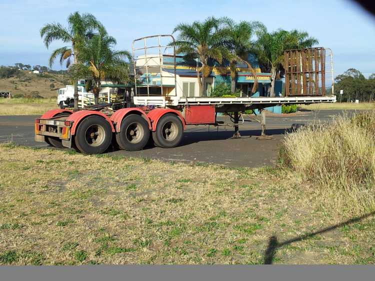 Lusty Alison Flat Top and Fruehauf A Trailer for sale QLD