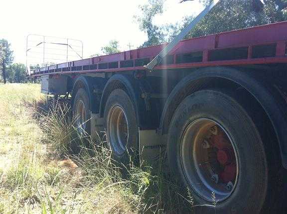 1986 40Ft Ophee Flat Top Tri-Axle Trailer for sale NSW