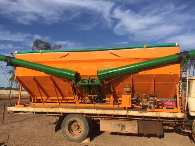 Norrish 18T Seed and Fertilizer bin Farm Machinery for sale WA