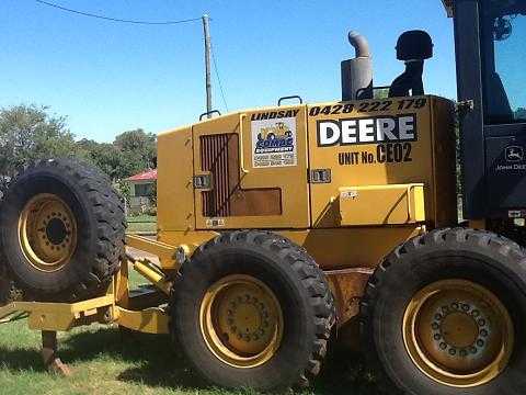 Earthmoving Equipment for sale QLD John Deere 770CH Series 2 Grader