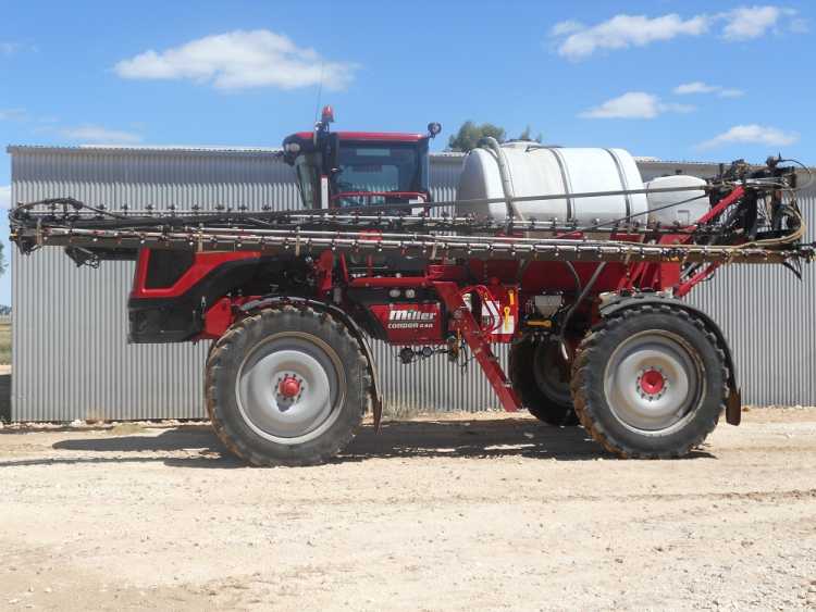 Farm Machinery sales VIC Boom Sprayer Miller Condor G40 in Victoria 