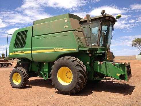 2 x John Deere 9650 STS Headers for sale WA