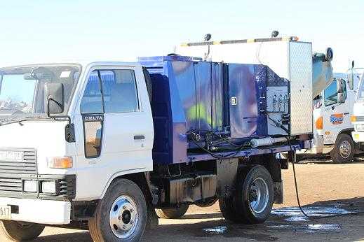 Truck for sale NSW Daihatsu Delta V98 Wheelie Bin Washer