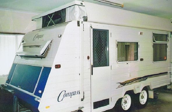 Compass Limited Edition Poptop Caravan for sale QLD Mooroobool