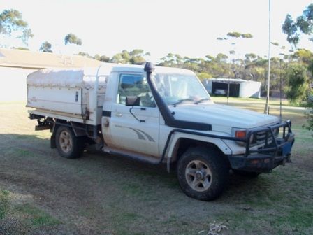 Heaslip Tray Top Slide on Camper Campervan for sale WA Ravensthorpe