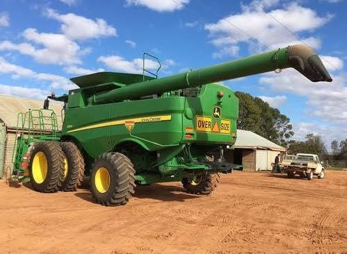 2013 John Deere S670 STS Header for sale SA Loxton 