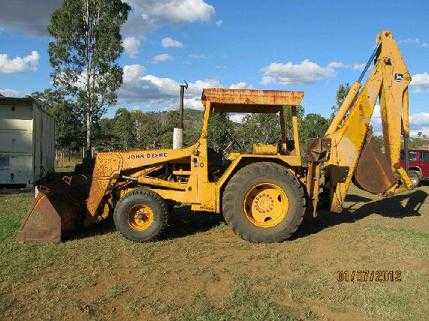  Earthmoving Equipment for sale QLD John Deere 510 Backhoe