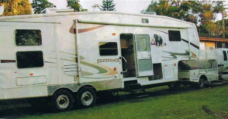 Caravan 35ft Forest River Silver Back for sale QLD