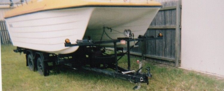 Shark Cat Twin Hull Boat for sale QLD Burrum Heads