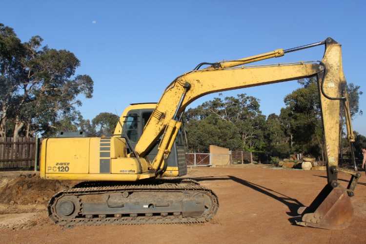 Excavator for sale WA Komatsu PC 120 Excavator