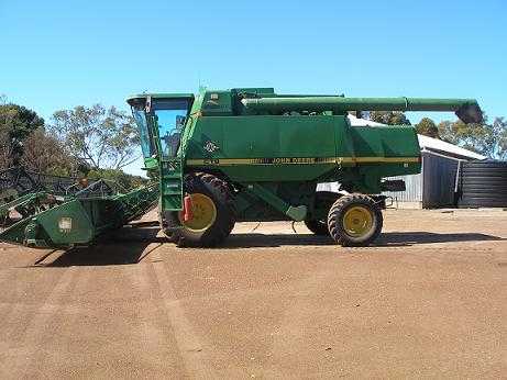 John Deere D CTS 97 Anniversary model Header Farm Machinery for sale SA 