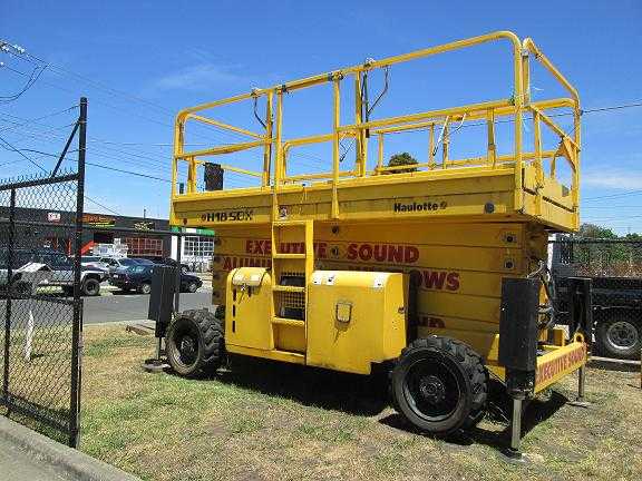 Plant and Equipment for sale VIC Haulotte Scissor Lift 