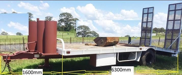 Rollins Pty Ltd Beavertail Single Axle Trailer for sale NSW 