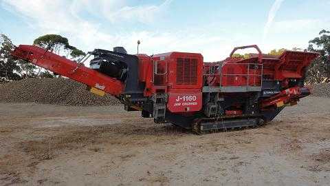Earthmoving Equipment for sale SA Crusher Terex Finlay Jaques