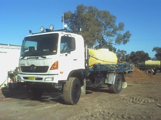 Spray Rigs x 2, Hino 2006, Hino 2009 Farm Machinery for sale NSW Walgett