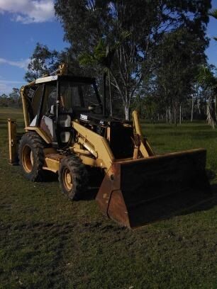 Cat 428B Backhoe Loader Farm Machinery for sale QLD Yandaran