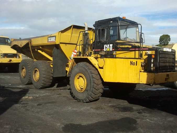 Caterpillar D300E Articulated Dump Truck Earthmoving Equipment for sale NSW