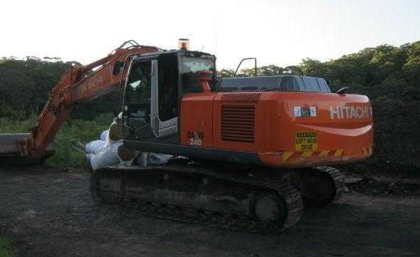 Excavator for sale NSW 24 Ton Hitachi ZX 240-3 Excavator