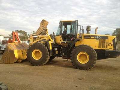 Earthmoving Equipment for sale NSW Komatsu WA 480-6A Loaders 