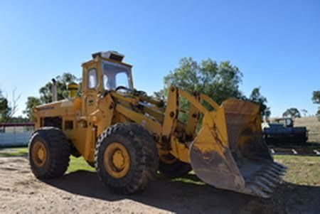 1990 Komatsu W120-2 Loader &amp; Stick Rake Earth-moving Equipment for sale QLD