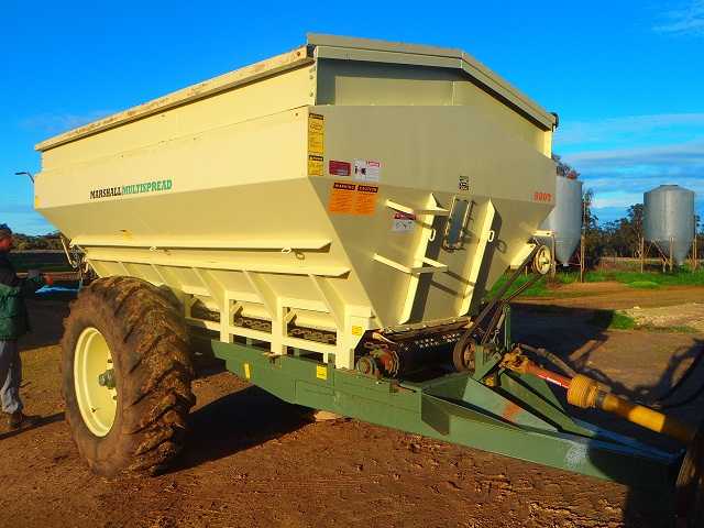 Marshall Spreader 880T Farm Machinery for sale SA Cummins/Port Lincoln