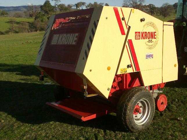 Krone KR130 Hay Baler Farm Machinery for sale NSW Tumut