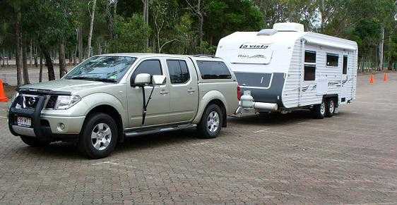 Caravan for sale QLD Nissan Navara Dual Cab, La Vista Caravan