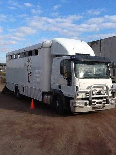 Horse Transport for sale VIC Iveco Euro Cargo 9 Horse Truck