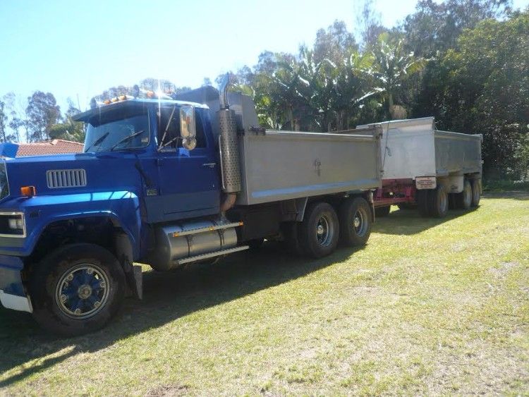 Ford LTL Truck &amp; Dog Trailer for sale NSW 